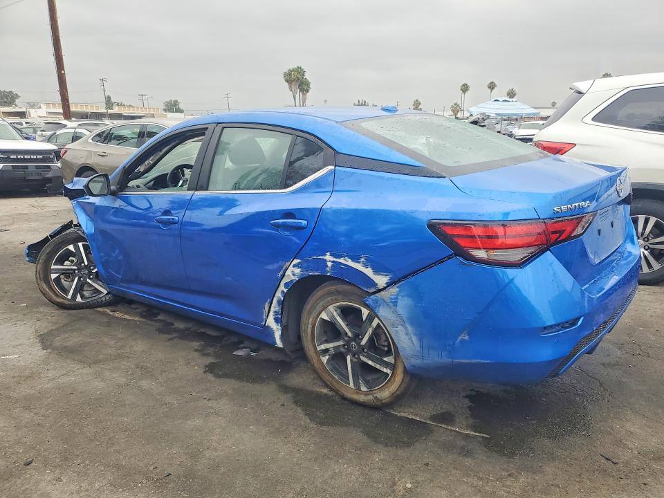 2025 Nissan Sentra VIN 3N1AB8CV8SY235990 COPART salvage auction — FRONT END, Ca - Certificate Of Title, sold $975 on 2026-07-30 (photo 2)