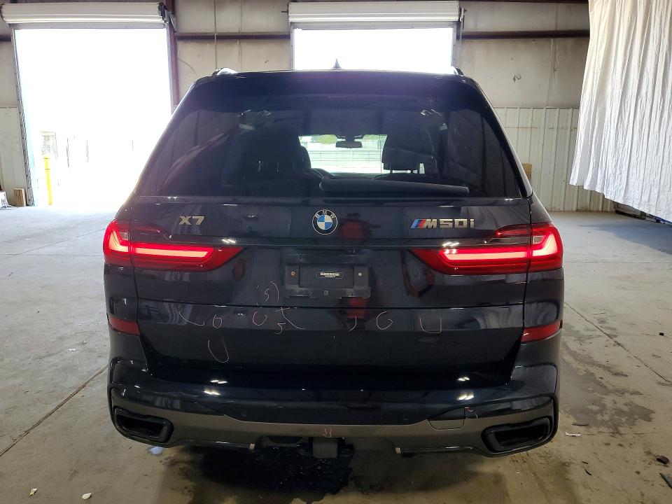2022 BMW X7 VIN 5UXCX6C01N9L67322 COPART salvage auction — FRONT END, Ny - Mv-907A Salvage Certificate, sold $23,000 on 2026-07-13 (photo 6)