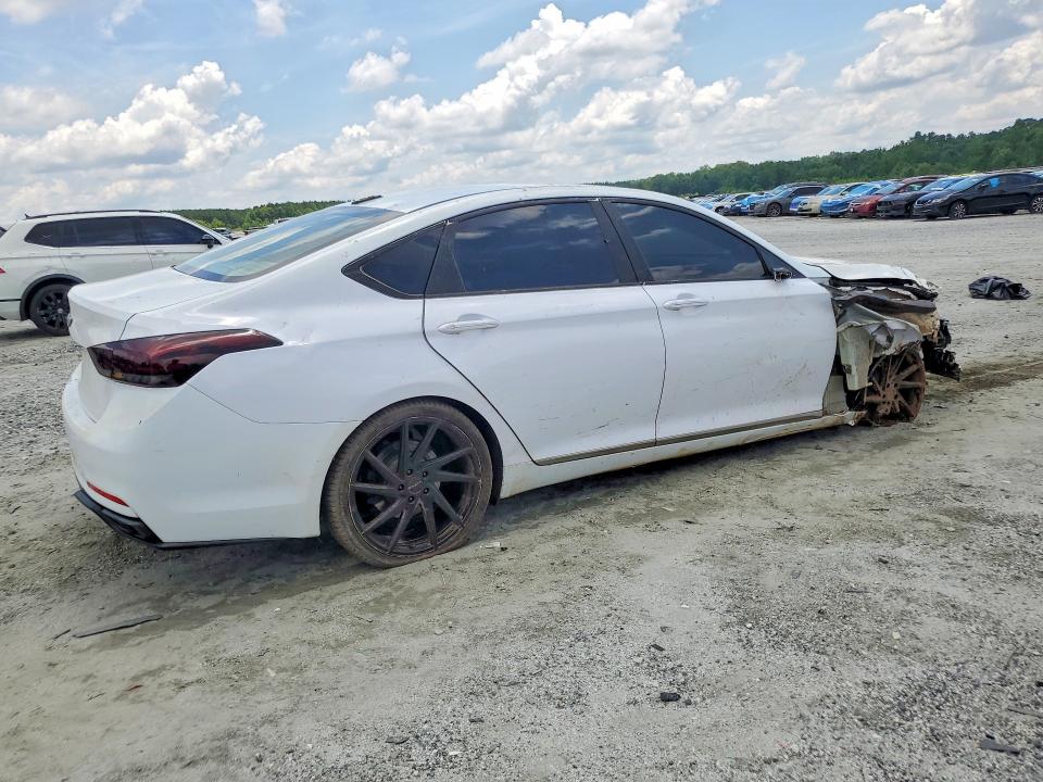 2015 Hyundai Genesis VIN KMHGN4JEXFU050578 COPART salvage auction — FRONT END, Sc - Cert Of Title-Salvage, sold $1,100 on 2026-07-13 (photo 3)