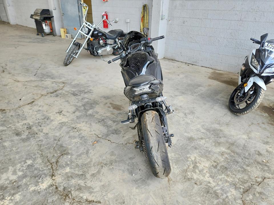 2025 Kawasaki VIN ML5EXER11SDAG6572 COPART salvage auction — SIDE, Va - Cert Of Title - Salvage, sold $2,150 on 2026-07-22 (photo 4)