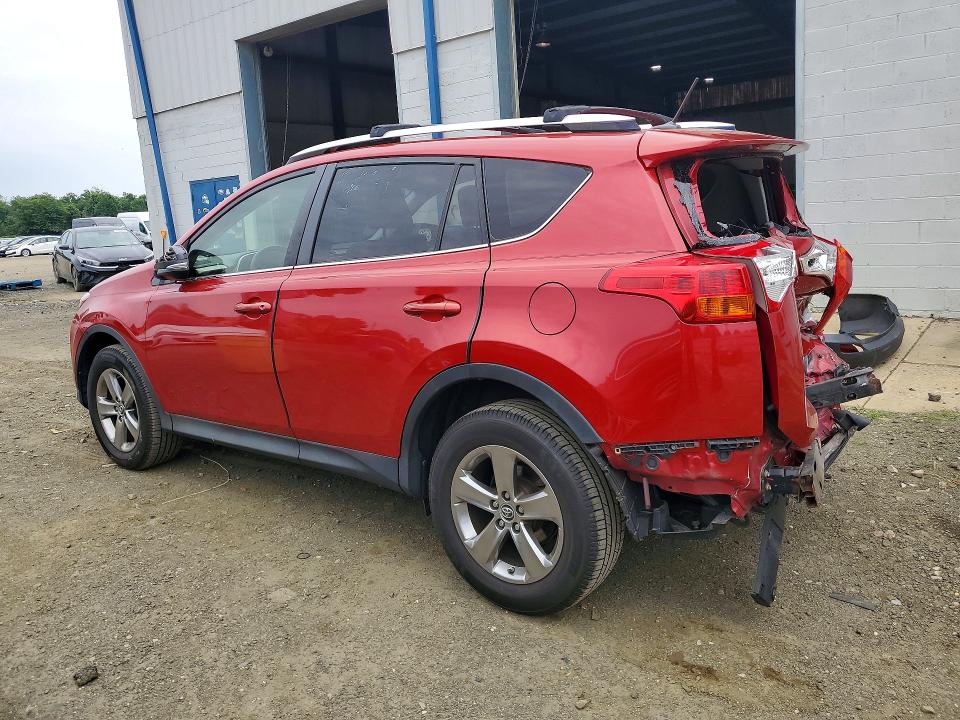 2015 Toyota VIN JTMRFREV3FD124716 COPART salvage auction — REAR END, Nj - Cert Of Title-Salvage, sold $2,000 on 2026-07-27 (photo 2)