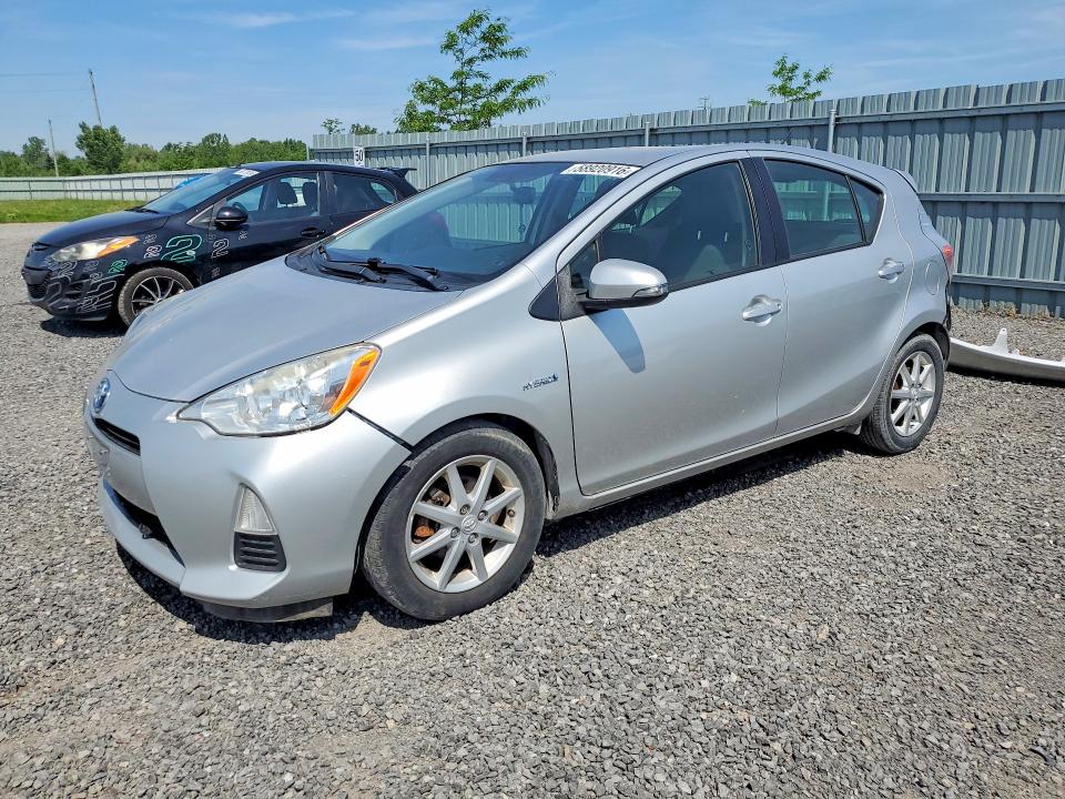 2014 Toyota Prius VIN JTDKDTB37E1560931 COPART salvage auction — REAR END, On - Permit Salvage, sold $2,650 on 2026-07-09 (photo 1)