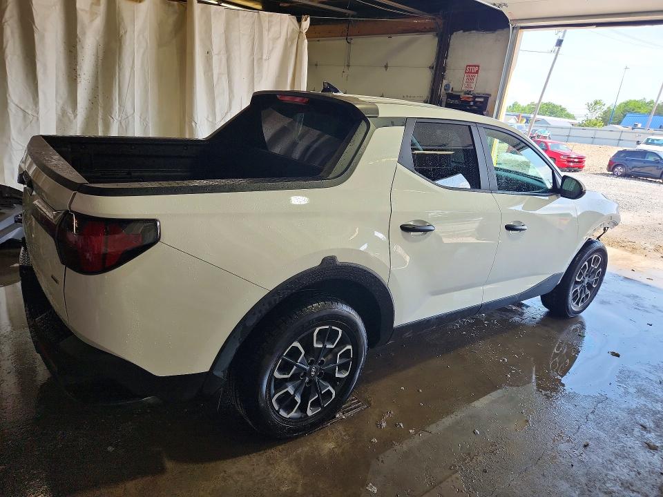 2022 Hyundai Santa cruz VIN 5NTJBDAE0NH001368 COPART salvage auction — FRONT END, Pa - Certificate Of Salvage, sold $6,900 on 2026-07-23 (photo 3)