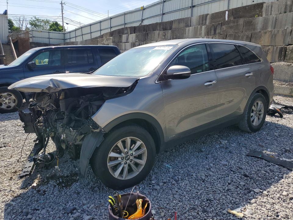 2019 Kia VIN 5XYPGDA37KG528531 COPART salvage auction — FRONT END, Ky - Cert Of Title-Salvage, sold $550 on 2026-07-17 (photo 1)