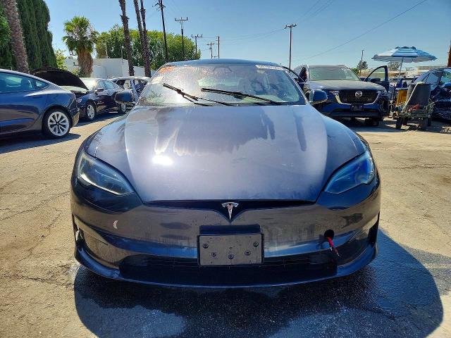 2023 Tesla Model s VIN 5YJSA1E69PF527362 COPART salvage auction — SIDE, CA - SALVAGE CERTIFICATE, sold $20,200 on 2026-09-22 (photo 5)
