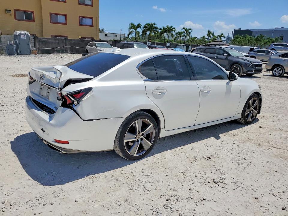 2016 Lexus Gs VIN JTHBA1BL9GA000777 COPART salvage auction — REAR END, Fl - Cert Of Title Slvg Rebuildable, sold $1,250 on 2026-07-28 (photo 3)