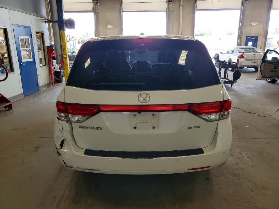 2017 Honda Odyssey VIN 5FNRL5H91HB012394 COPART salvage auction — REAR END, Mn - Cert Of Title-Salvage, sold $7,000 on 2026-07-02 (photo 6)