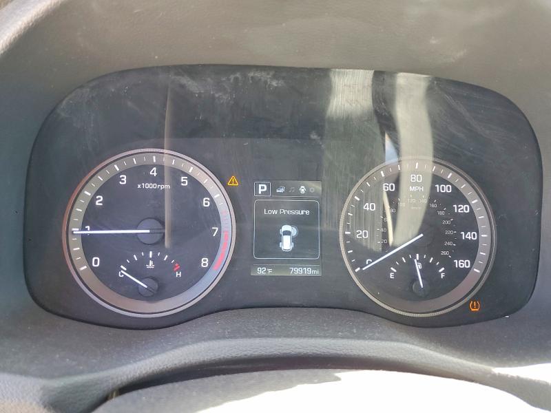 2016 Hyundai Tucson VIN KM8J33A41GU238260 COPART salvage auction — FRONT END, CA - CERT OF TITLE-SALVAGED (P), sold $2,550 on 2026-07-28 (photo 9)
