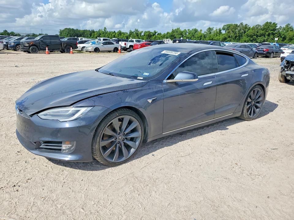 2021 Tesla Model s VIN 5YJSA1E22MF426978 — COPART salvage auction photo