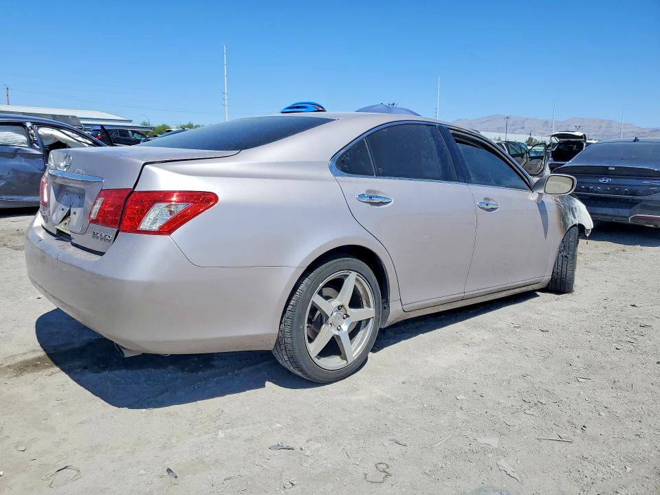 2007 Lexus Es 350 VIN JTHBJ46G572011462 COPART salvage auction — ENGINE BURN, Nv - Salvage Title, sold $450 on 2026-07-02 (photo 3)