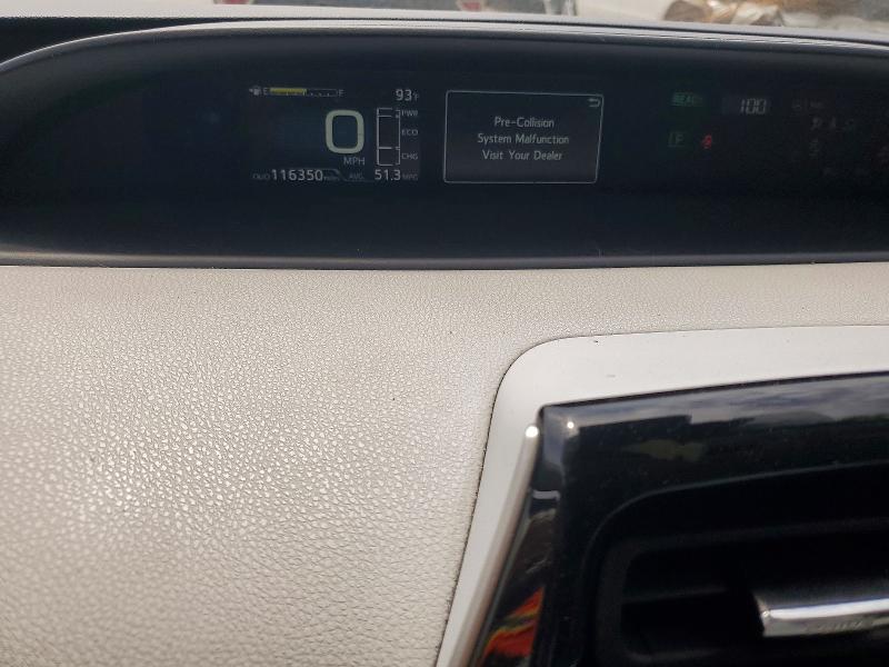 2019 Toyota Prius VIN JTDL9RFU9K3011064 COPART salvage auction — FRONT END, Ga - Cert Of Title-Salvage, sold $2,450 on 2026-07-17 (photo 9)