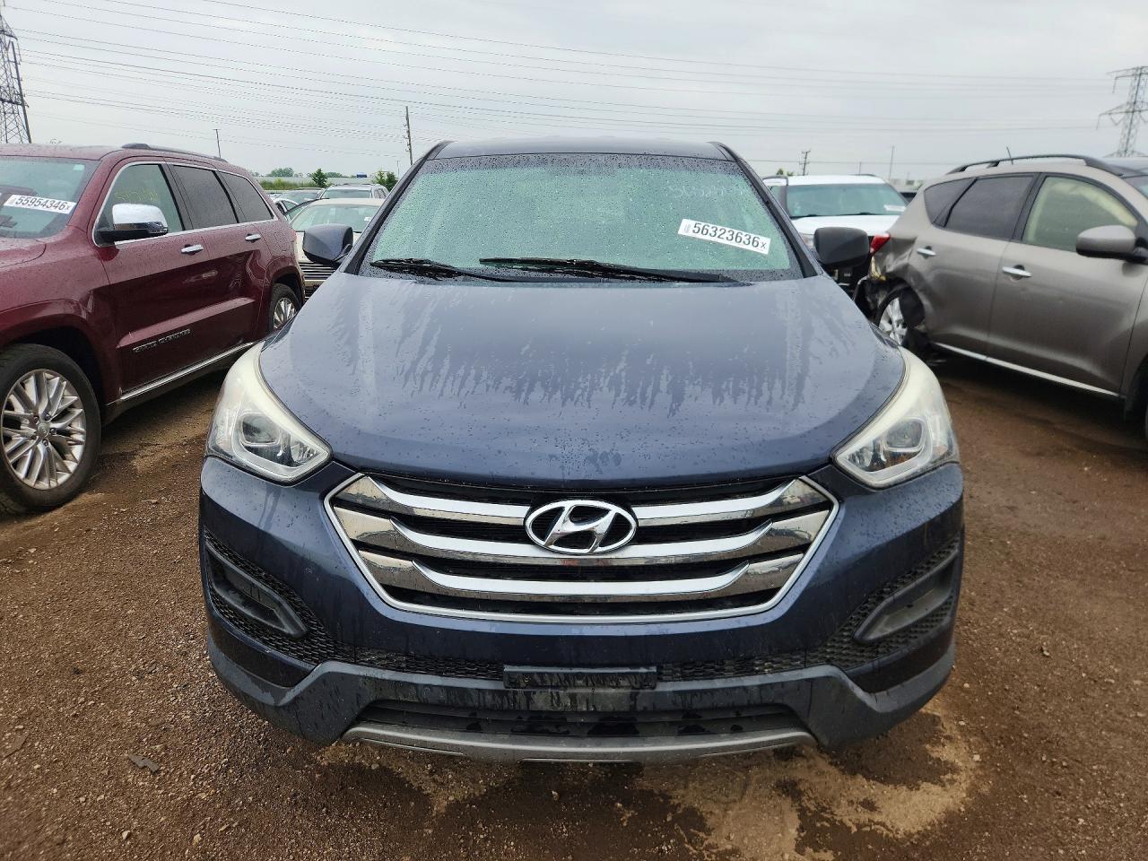2016 Hyundai Santa Fe VIN 5XYZTDLB4GG352036 COPART salvage auction — Normal Wear, IL - CERTIFICATE OF TITLE, sold $1,700 on 2026-07-09 (photo 5)