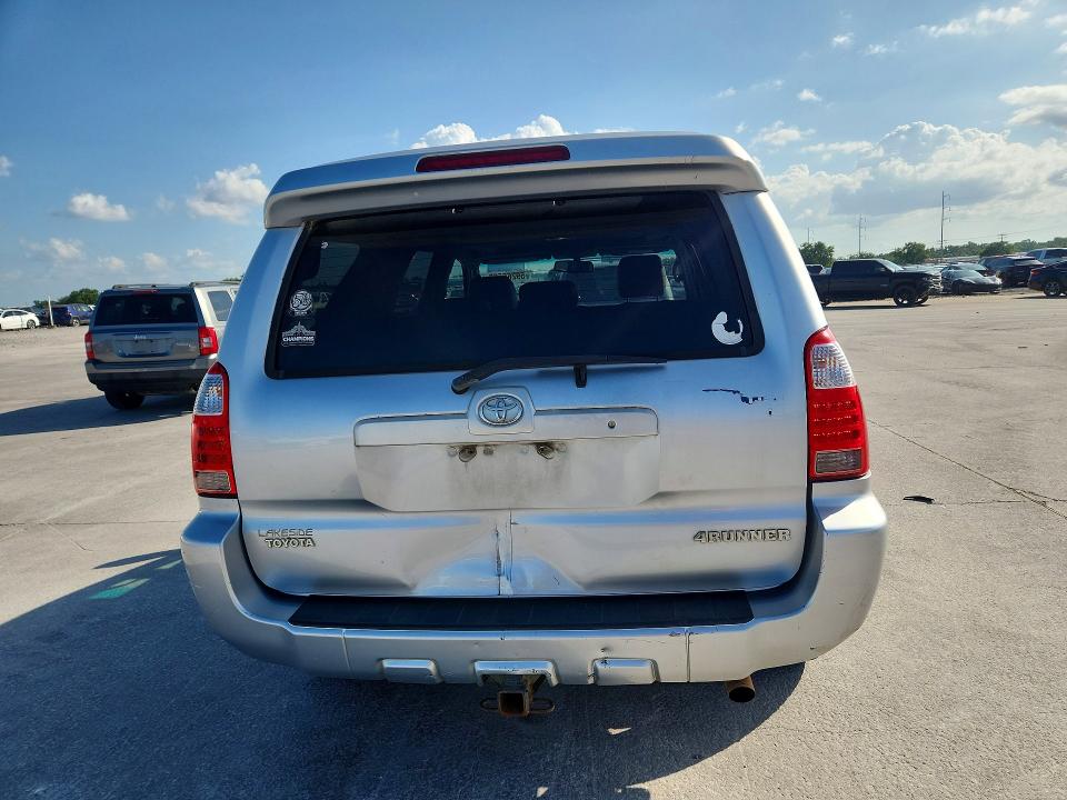 2008 Toyota 4runner VIN JTEBU17R08K032126 COPART salvage auction — REAR END, LA - CERTIFICATE OF TITLE, sold $6,900 on 2026-07-15 (photo 6)