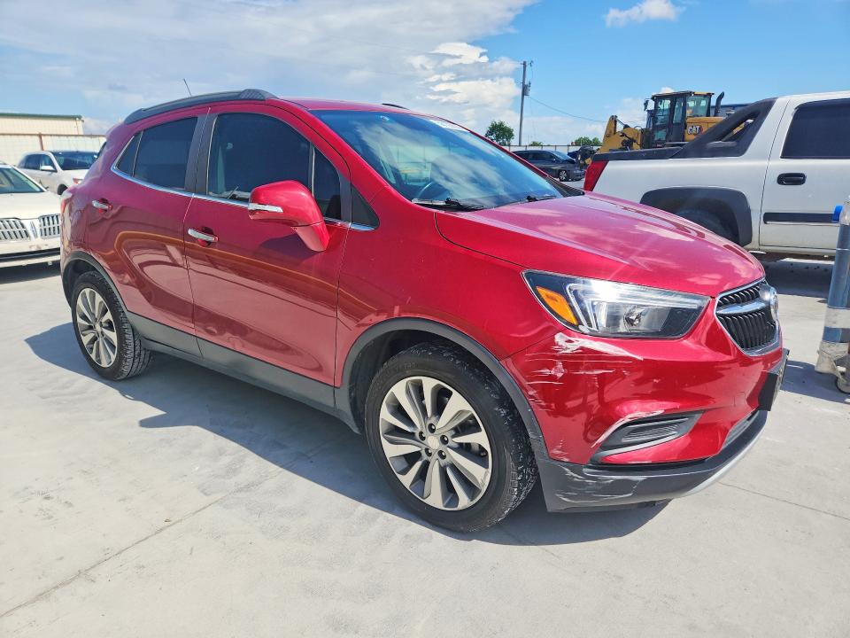 2018 Buick Encore VIN KL4CJASB2JB665559 COPART salvage auction — HAIL, Tx - Certificate Of Title, sold $5,000 on 2026-07-31 (photo 4)