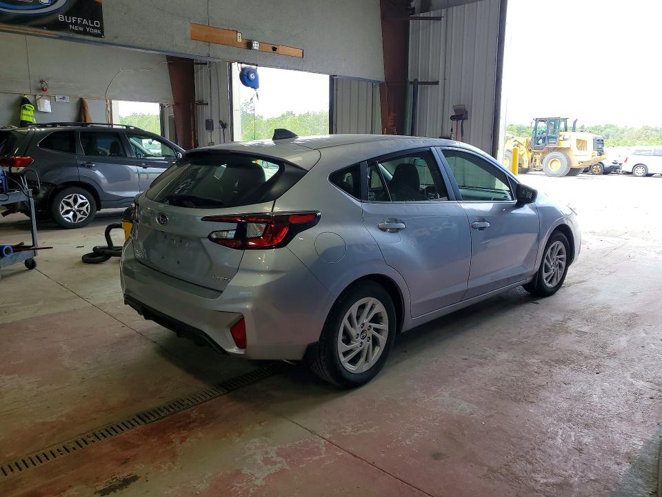 2025 Subaru Impreza VIN JF1GUABC6S8254449 COPART salvage auction — HAIL, Ny - Mv-907A Salvage Certificate, sold $125 on 2026-07-27 (photo 3)