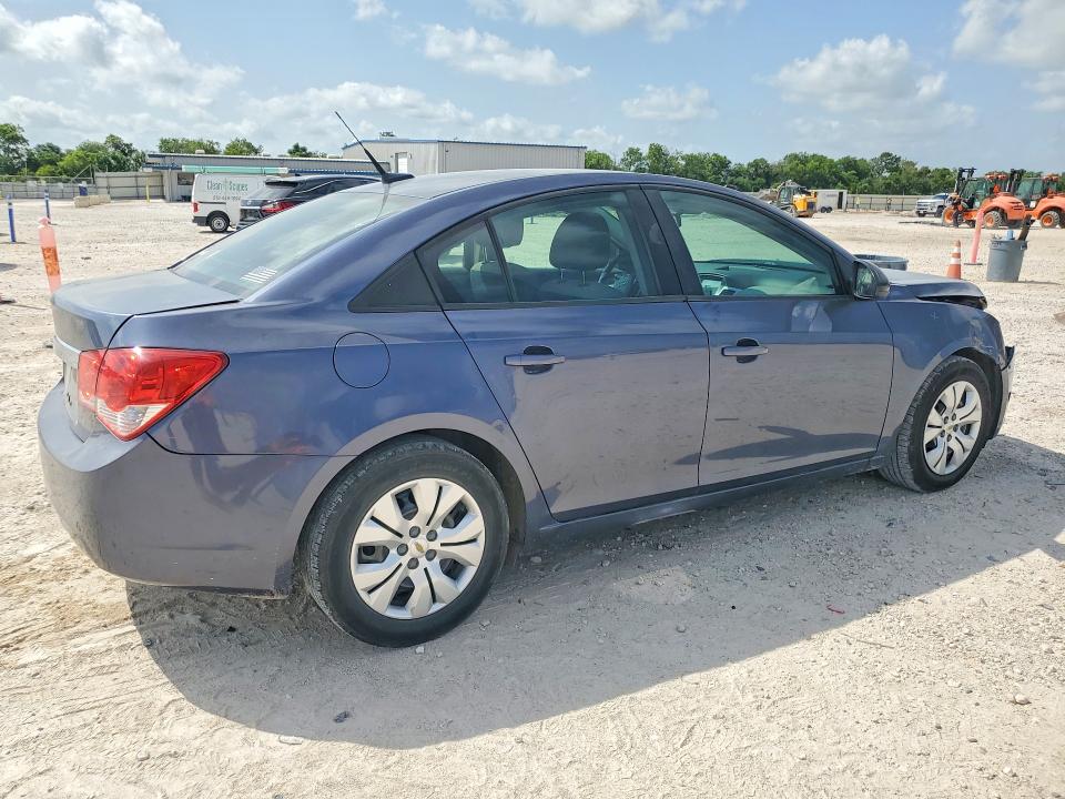 2014 Chevrolet Cruze VIN 1G1PA5SG3E7209114 COPART salvage auction — FRONT END, Tx - Salvage Vehicle Title, sold $475 on 2026-07-09 (photo 3)