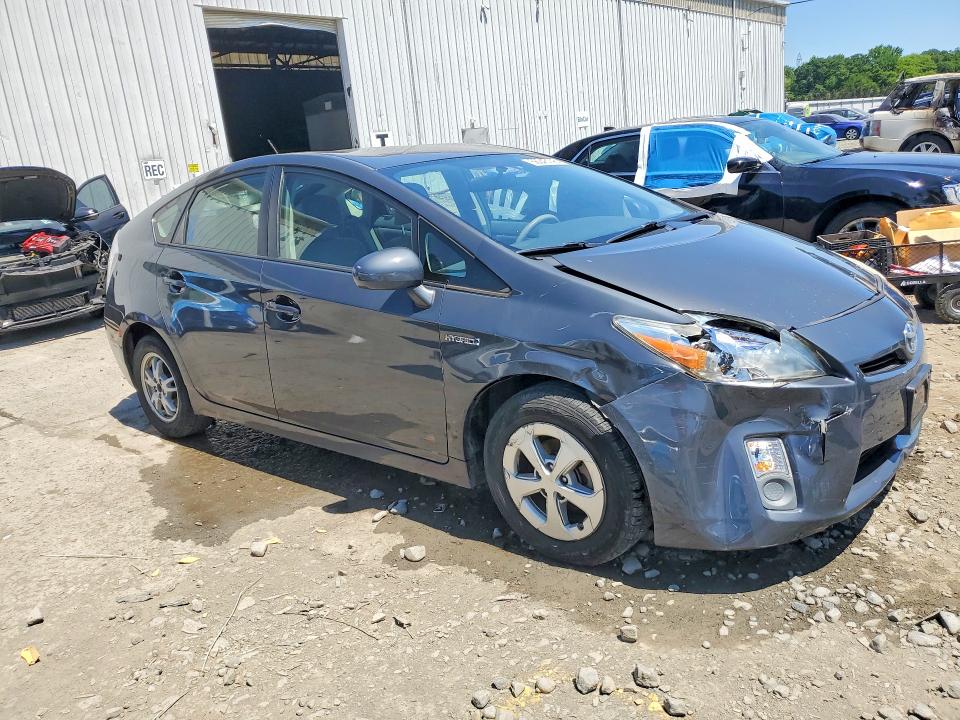 2010 Toyota Prius VIN JTDKN3DU3A0040826 COPART salvage auction — FRONT END, Nj - Cert Of Title-Salvage, sold $525 on 2026-07-08 (photo 4)