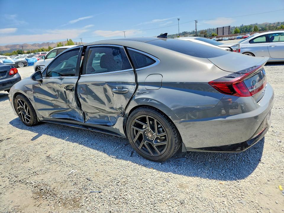 2022 Hyundai Sonata VIN KMHL14JA2NA232654 COPART salvage auction — SIDE, Ca - Salvage Certificate, sold $4,900 on 2026-07-15 (photo 2)