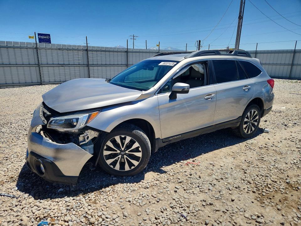 2017 Subaru Outback VIN 4S4BSENC7H3401392 COPART salvage auction — FRONT END, Ut - Salvage Certificate, sold $825 on 2026-07-24 (photo 1)