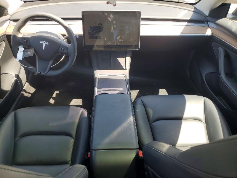 2023 Tesla Model 3 VIN 5YJ3E1EA3PF656579 COPART salvage auction — SIDE, Salvage Title, sold $8,300 on 2026-07-13 (photo 8)
