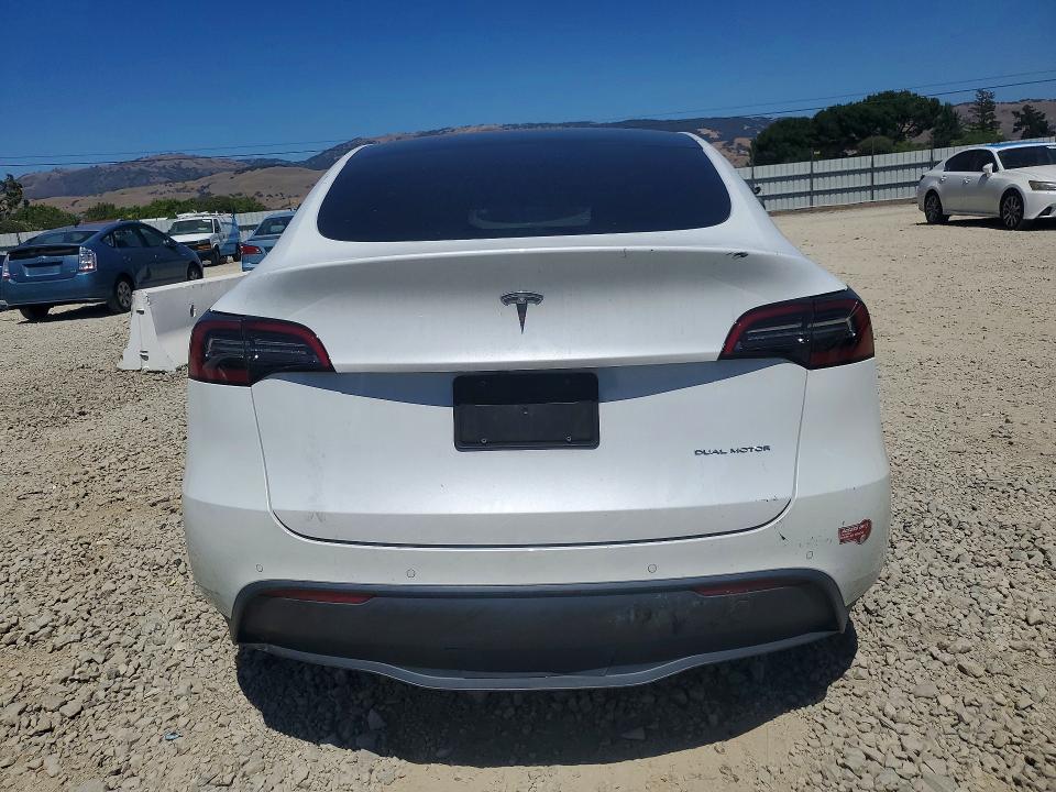 2021 Tesla Model y VIN 5YJYGDEE1MF263146 COPART salvage auction — FRONT END, CA - SALVAGE CERTIFICATE, sold $4,100 on 2026-07-14 (photo 6)