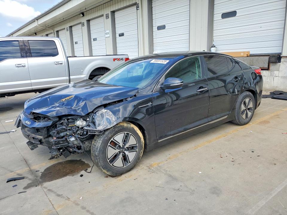 2012 Kia Optima VIN KNAGM4AD8C5027981 COPART salvage auction — FRONT END, Ky - Cert Of Title-Salvage, sold $125 on 2026-07-30 (photo 1)