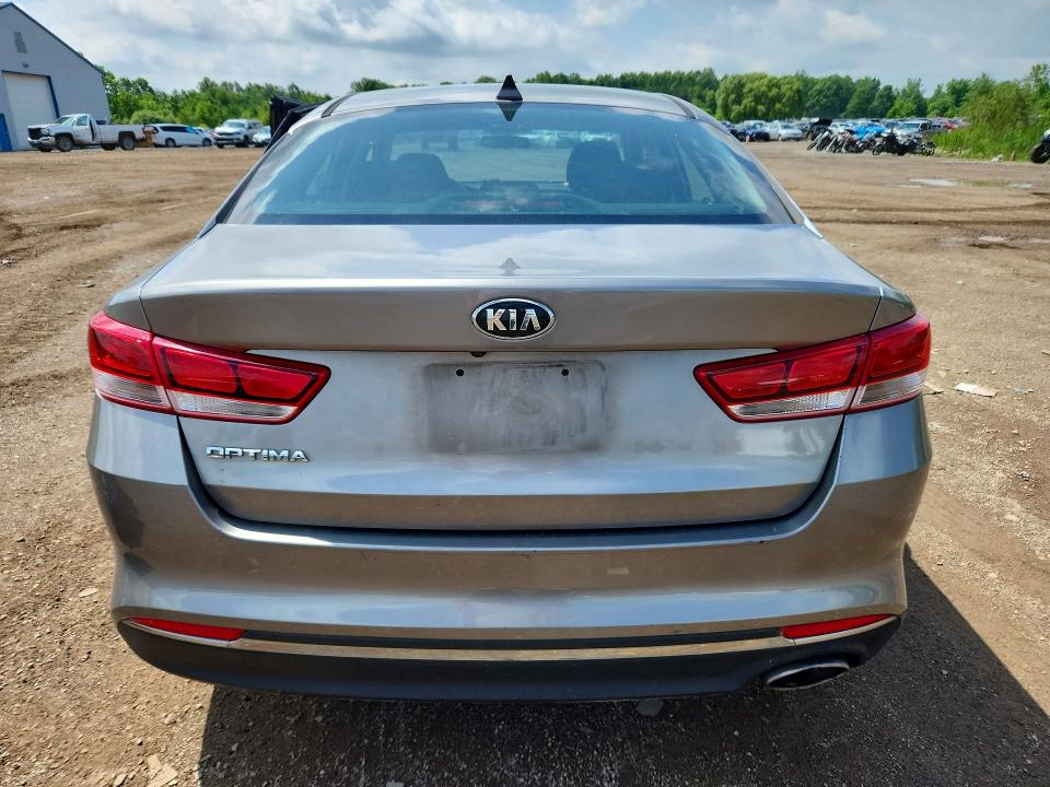 2017 Kia Optima VIN 5XXGT4L37HG133187 COPART salvage auction — SIDE, Oh - Cert Of Title-Salvage, sold $900 on 2026-07-09 (photo 6)