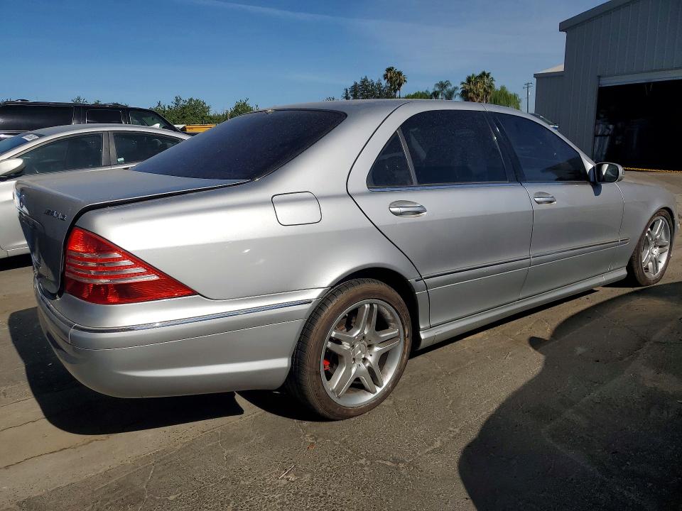 2006 Mercedes-benz S-klasse VIN WDBNG75JX6A462210 COPART salvage auction — REAR END, Ca - Salvage Certificate, sold $175 on 2026-07-30 (photo 3)