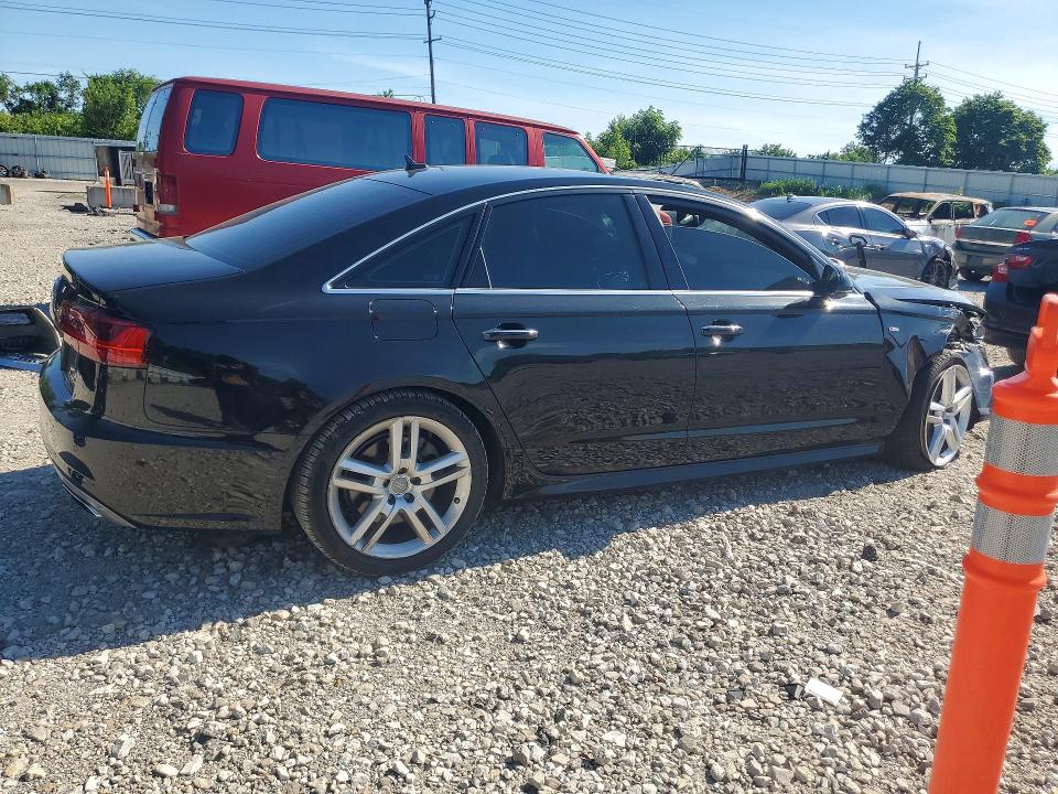 2016 Audi A6 VIN WAUGFAFC0GN106947 COPART salvage auction — FRONT END, Mo - Salvage Certificate Of Title, sold $1,400 on 2026-07-28 (photo 3)