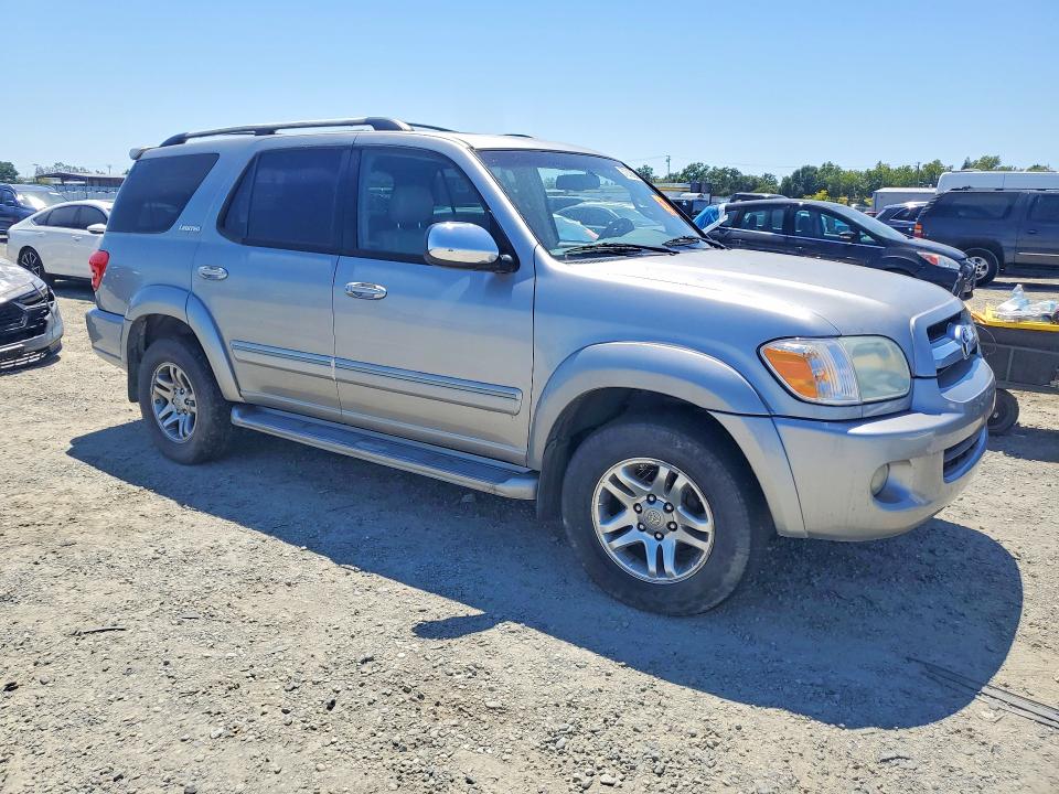 2007 Toyota Sequoia VIN 5TDBT48A07S281194 COPART salvage auction — MINOR DENT/SCRATCHES, CA - SALVAGE CERTIFICATE, sold $1,750 on 2026-07-07 (photo 4)