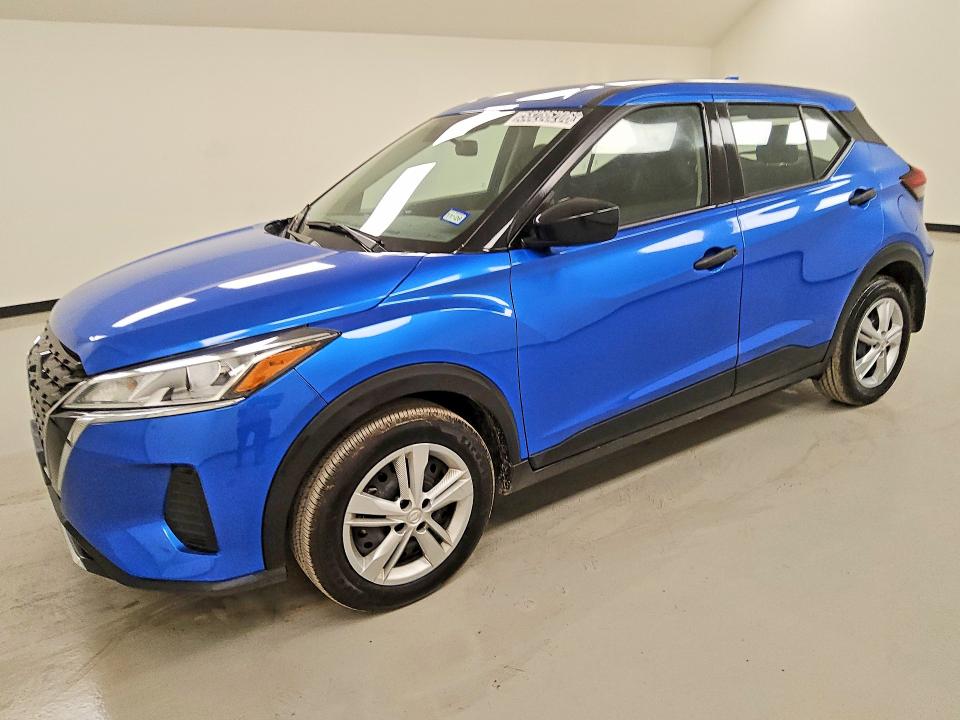 2024 Nissan Kicks VIN 3N1CP5BV7RL594412 COPART salvage auction — MINOR DENT/SCRATCHES, TX - CERTIFICATE OF TITLE, sold $10,300 on 2026-07-30 (photo 1)