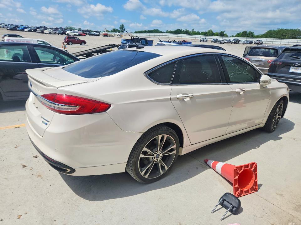 2017 Ford Fusion VIN 3FA6P0D96HR209145 COPART salvage auction — MECHANICAL, TN - CERTIFICATE OF TITLE, sold $1,200 on 2026-07-02 (photo 3)