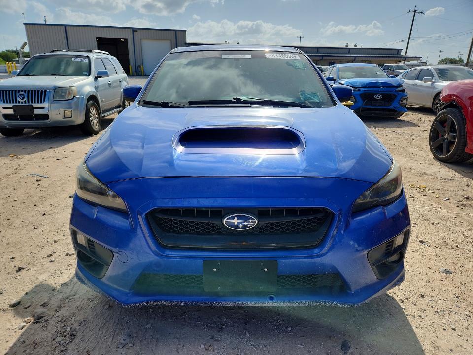 2015 Subaru Wrx VIN JF1VA1A67F9822171 COPART salvage auction — MINOR DENT/SCRATCHES, Tx - Certificate Of Title, sold $5,100 on 2026-07-30 (photo 5)
