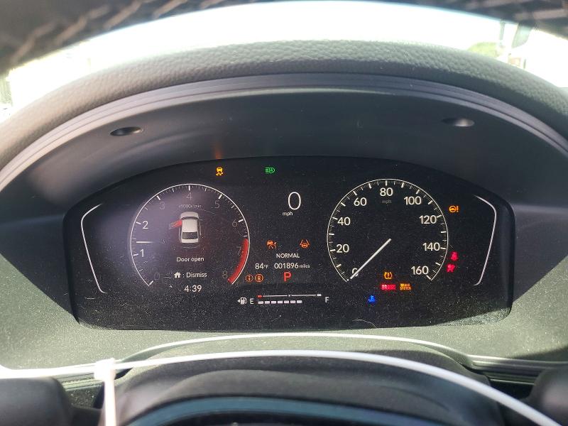 2026 Honda Civic VIN 2HGFE2F5XTH593071 COPART salvage auction — FRONT END, Ca - Salvage Certificate, sold $9,600 on 2026-07-28 (photo 9)