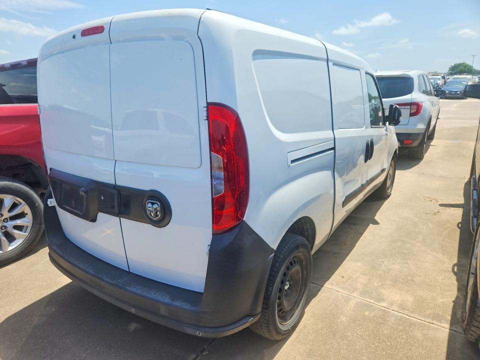 2017 Ram Promaster city VIN ZFBERFAB5H6E26036 COPART salvage auction — MINOR DENT/SCRATCHES, Tx - Certificate Of Title (P), sold $1,950 on 2026-07-20 (photo 3)