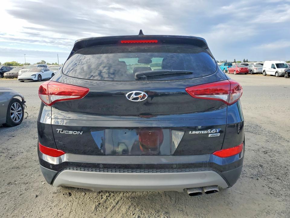 2017 Hyundai Tucson VIN KM8J3CA20HU598586 COPART salvage auction — MECHANICAL, Fl - Dis/Dlr/Exp Only Clean Title, sold $3,100 on 2026-07-28 (photo 6)