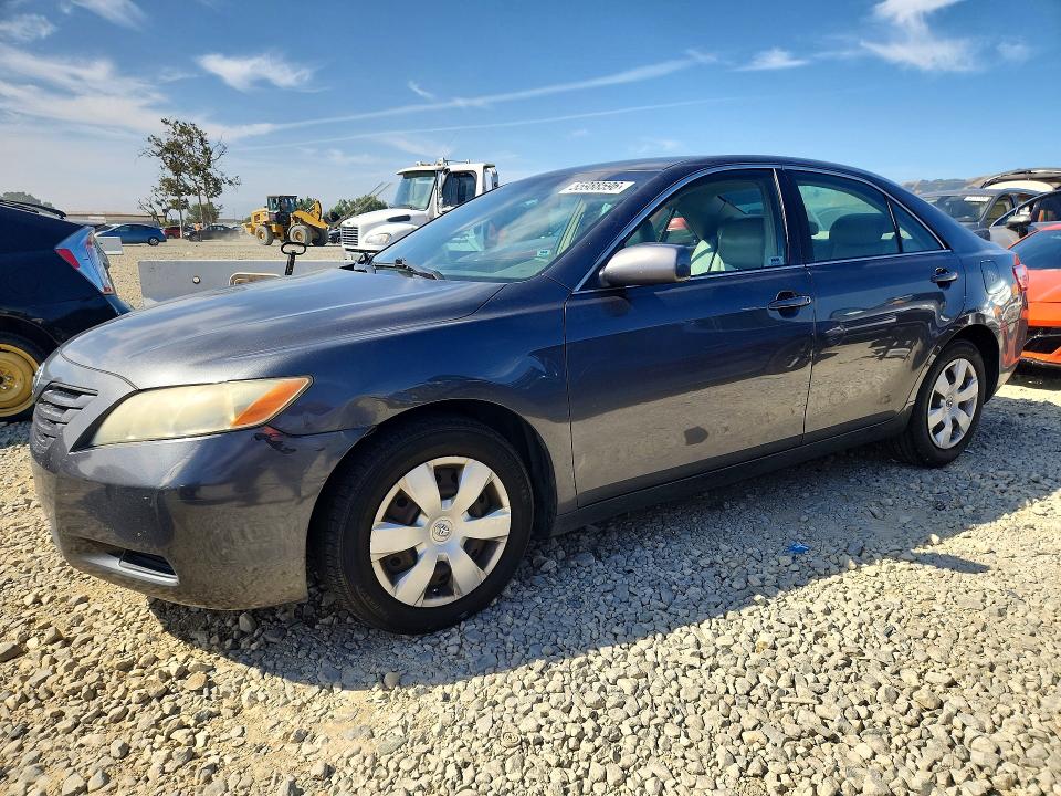 2008 Toyota Camry VIN 4T1BE46K08U752002 COPART salvage auction — FRONT END, Ca - Dis/Dlr/Exp Only Clean Title, sold $525 on 2026-07-09 (photo 1)