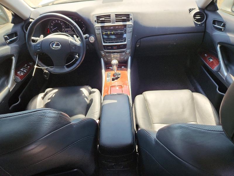 2007 Lexus Is 250 VIN JTHCK262372011521 COPART salvage auction — FRONT END, Md - Cert Of Salvage > 75% Damage, sold $1,300 on 2026-07-28 (photo 8)