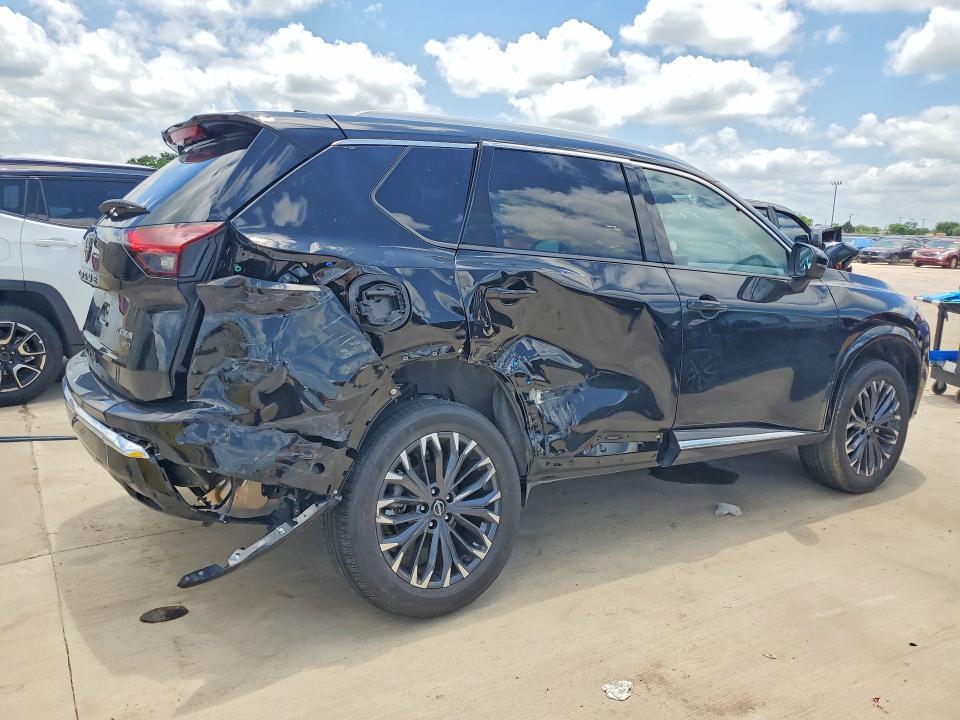 2026 Nissan Rogue VIN JN8BT3DD8TW301183 COPART salvage auction — SIDE, TX - NONREPAIRABLE TITLE, sold $7,800 on 2026-07-22 (photo 3)