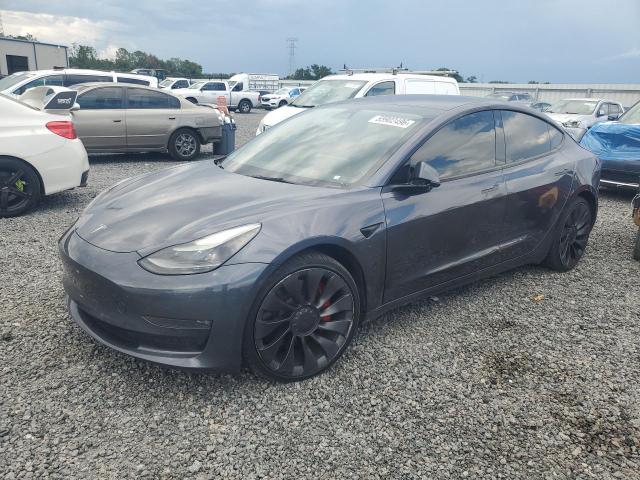 2022 Tesla Model 3 VIN 5YJ3E1EC9NF248327 COPART salvage auction — SIDE, Fl - Certificate Of Destruction, sold $8,600 on 2026-07-10 (photo 1)