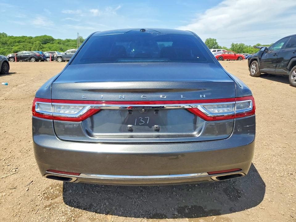 2017 Lincoln Continental VIN 1LN6L9TP3H5605137 COPART salvage auction — SIDE, Il - Salvage Certificate, sold $7,200 on 2026-07-03 (photo 6)