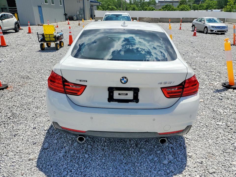 2015 BMW 4er VIN WBA4B3C5XFD669668 COPART salvage auction — MECHANICAL, Oh - Certificate Of Title, sold $3,000 on 2026-07-08 (photo 6)