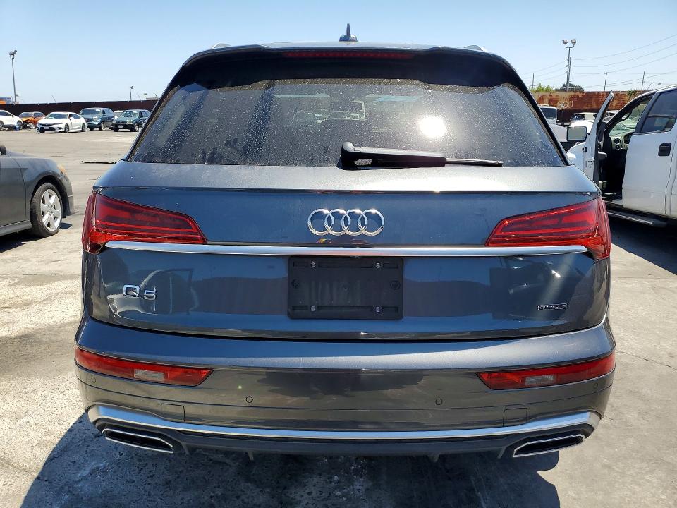 2021 Audi VIN WA1G2AFY0M2047707 COPART salvage auction — SIDE, Ca - Salvage Certificate, sold $14,300 on 2026-07-06 (photo 6)