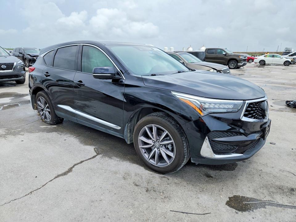 2021 Acura Rdx VIN 5J8TC1H57ML004403 COPART salvage auction — SIDE, Tx - Salvage Vehicle Title, sold $6,400 on 2026-08-26 (photo 4)
