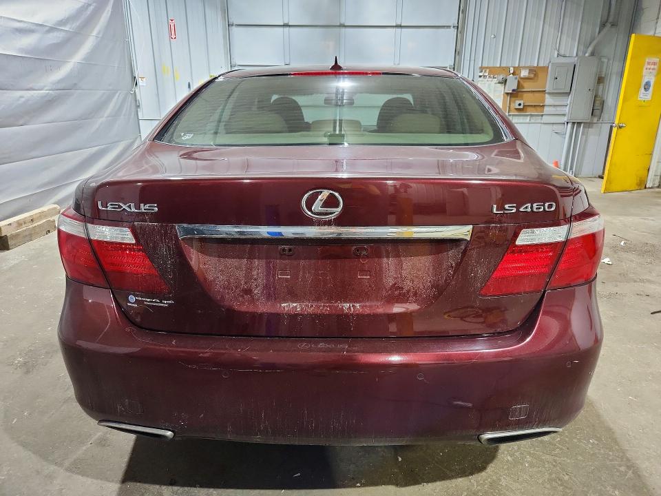 2009 Lexus Ls 460 VIN JTHBL46F895087552 COPART salvage auction — FRONT END, Fl - Cert Of Title Slvg Rebuildable, sold $525 on 2026-07-02 (photo 6)