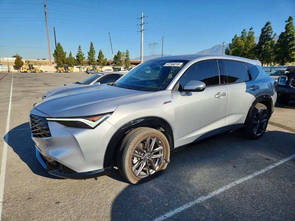 2025 Acura Adx VIN 3HDSA2H54SM709689 — COPART salvage auction photo