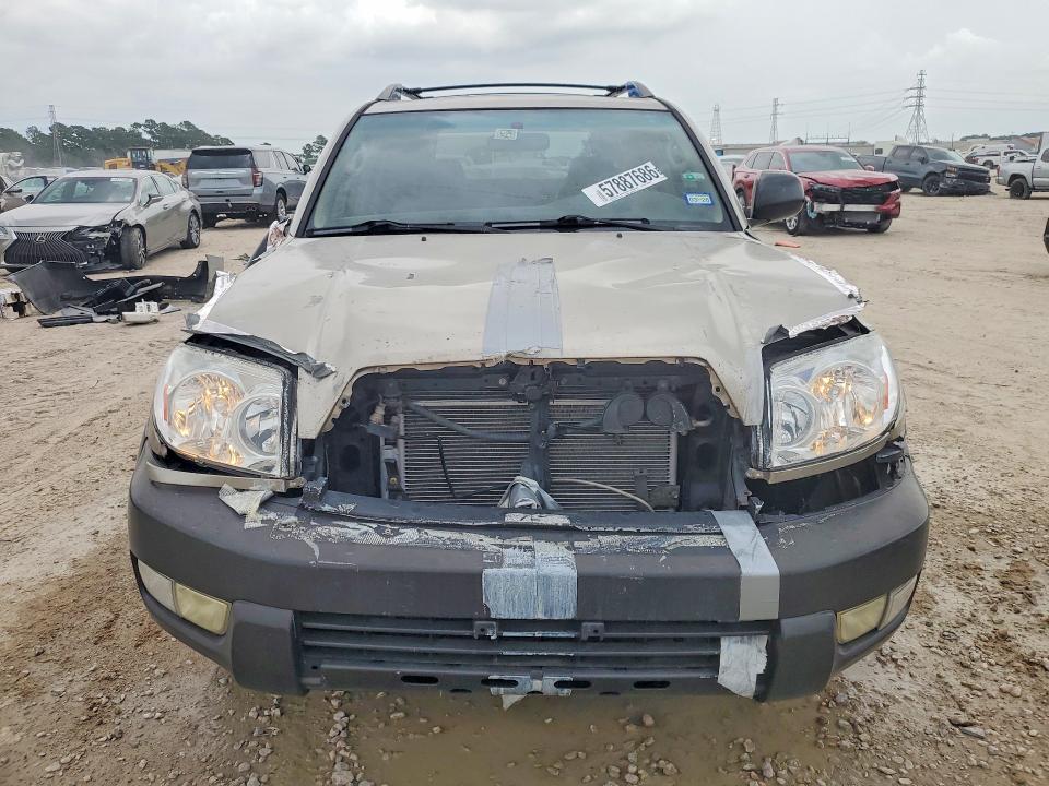 2004 Toyota 4runner VIN JTEZU14R540022586 COPART salvage auction — FRONT END, Tx - Salvage Vehicle Title, sold $2,400 on 2026-07-17 (photo 5)
