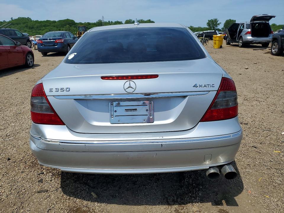 2008 Mercedes-benz E-class VIN WDBUF87X98B208684 COPART salvage auction — FRONT END, Il - Salvage Certificate, sold $375 on 2026-07-06 (photo 6)