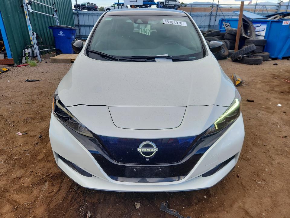 2025 Nissan Leaf VIN 1N4CZ1CV0SC557479 COPART salvage auction — UNDERCARRIAGE, Co - Salvage Title, sold $7,300 on 2026-07-20 (photo 5)