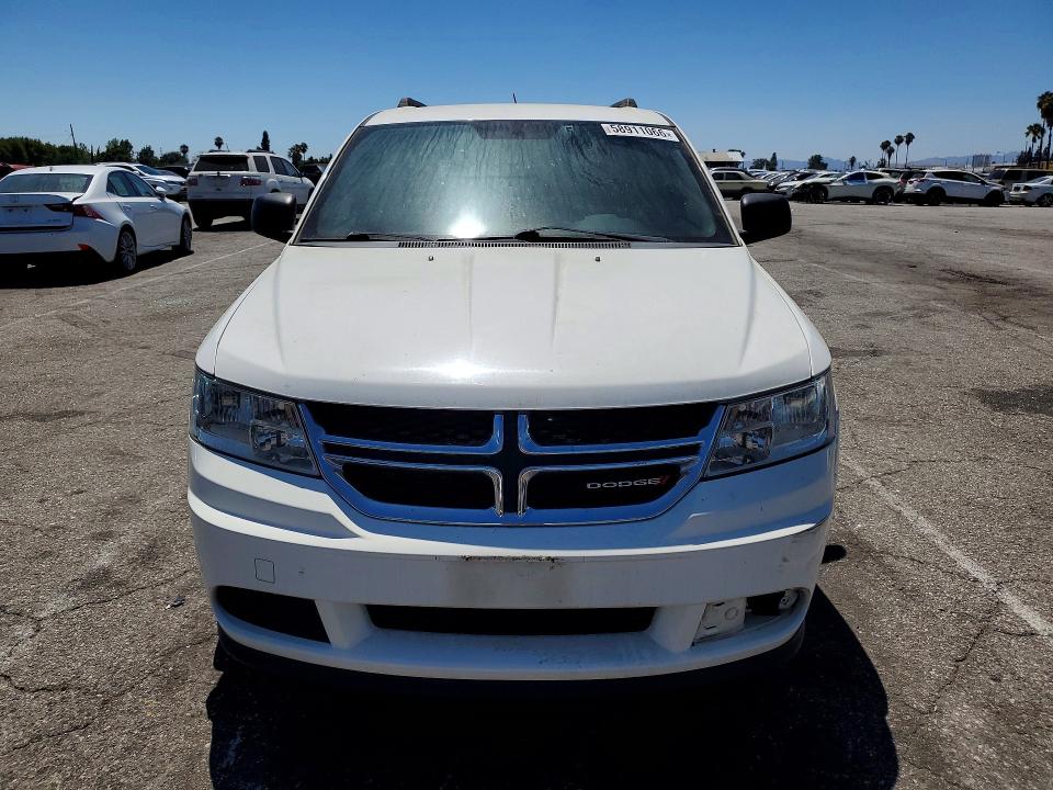 2016 Dodge Journey VIN 3C4PDCAB7GT249932 COPART salvage auction — FRONT END, Mt - Dis/Dlr/Exp Only Clean Title, sold $80 on 2026-07-31 (photo 5)